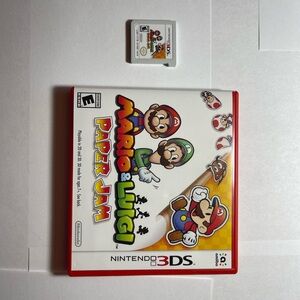 Nintendo Red Paper Mario Sticker Star Video Game